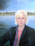 Quirine, olie op doek, 60 x 80 cm